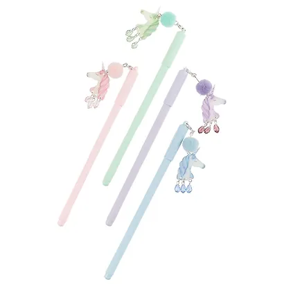 Ручка гелевая Mura, Be Unicorn, синяя, в ассортименте - фото 3