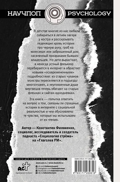 Путеводитель по современным страхам. Социология стрема - фото 2