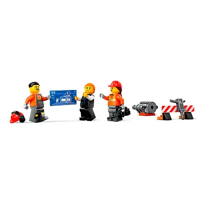 LEGO City: Жёлтый строительный экскаватор, 633 детали (60420) - фото 7