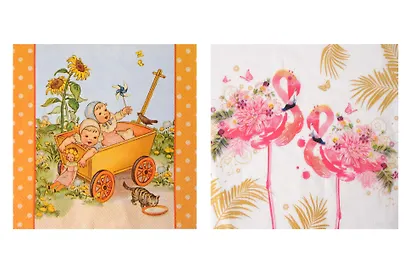 Набор для творчества,Салфетки для декупажа, Керкира - 2 шт. - фото 1