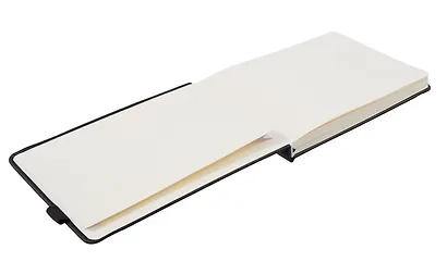 Скетчбук 210*148, 80 листов "Sketch Up. Черный" 140г/м2, резинка - фото 5