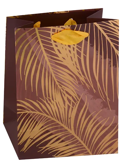 Пакет А5 23*18*10 "Золотые листья" жен. - фото 2