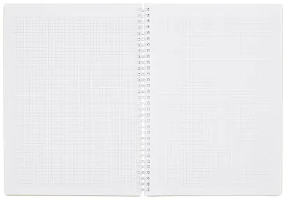 Тетрадь «April», А4, 96 листов в клетку, белый, спираль - фото 2