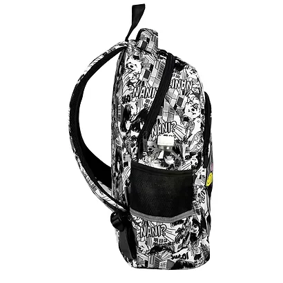 Рюкзак "МАНГА" 29*43*14,5см, полиэстер, шелкография, уплотн.спинка, дно с пласт.ножками - фото 5