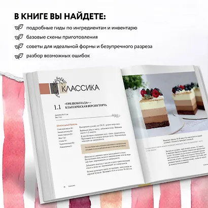 Торты и десерты в полосочку. Гид по бисквитам, ягодным муссам и самым красивым тортам! - фото 5