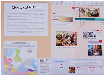 Illustrated Timeline Medieval Russia 839-1462 (на англ. яз.) Баранов - фото 2