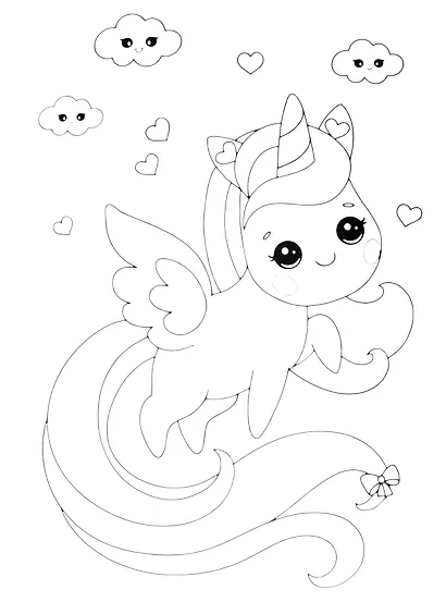 МАКСИ-РАСКРАСКА. КАВАЙИ - фото 3