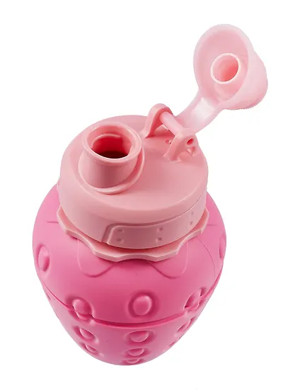 Бутылка складная Клубника (силикон) (500мл) (12-34435-202405-B22) - фото 5