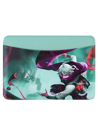 Чехол для карточек горизонтальный Аниме Парень-воин (Сэйнен) (цветной) - фото 1