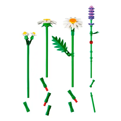 11508 Конструктор LEGO Botanicals Ромашки и лаванды, 133 деталей, возраст 9+ - фото 10