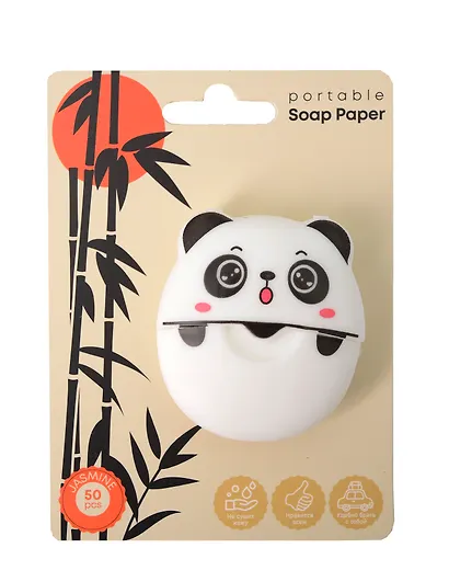 Мыло листовое Панда (аромат Жасмин) (50 листов) (12-36056-feizao_1) - фото 1
