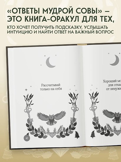 Книга-оракул Ответы Мудрой Совы - фото 5