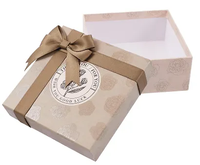 Коробка подарочная "FOR YOU" 15,5*15,5*6,5, картон - фото 4