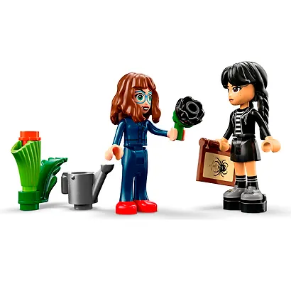 76784 Конструктор детский LEGO Wednesday Цветок черного георгина, 358 деталей, возраст 9+ - фото 9