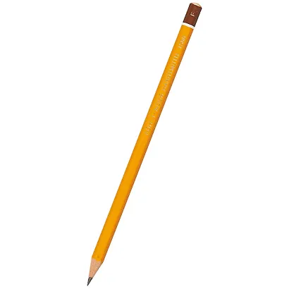 Карандаш ч/гр технический, F, шестигранный, Koh-I-Noor - фото 1