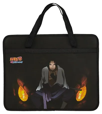 Папка для тетрадей А4 "Naruto" текстиль - фото 4