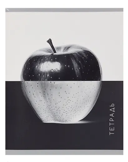 Тетрадь 96л кл. "Черно-белое" мел.картон, твин-лак, ассорти - фото 2