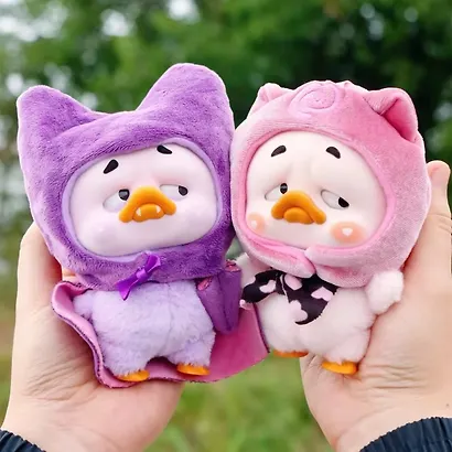 Коллекционный брелок с подвесом "Расстроенная утка" серии Утка игрок, 13см, Blind Box, 1983 Toys, 15+ - фото 14