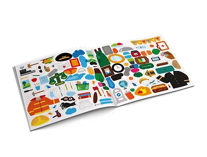 Кто кем работает. 100 многоразовых наклеек - фото 3