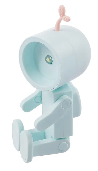 Мини-лампа LED Робот (мятная) (пластик) (10х4) (12-LIGHT-533) - фото 5