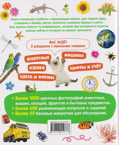 Первая книга малыша. Энциклопедия. 1000 картинок - фото 2