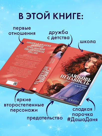 Романы Анны Джейн (подарочные). #ЛюбовьНенависть - фото 5