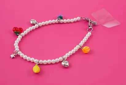 Шнурок-подвеска для телефона с бусинами «Фрукты» - фото 3