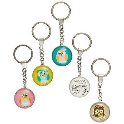 Брелок Сова (стекло) (12-06737-MTY01) - фото 3