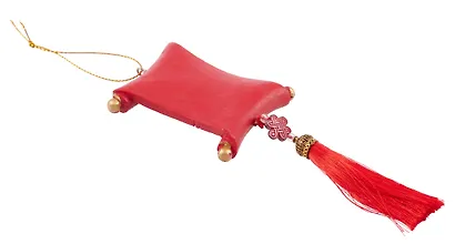 Новогоднее подвесное украшение Восточный свиток (полирезина) (16x6,3) - фото 3