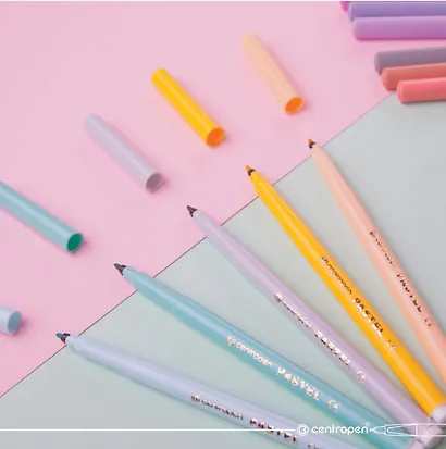 Фломастеры Centropen, Pastel, 12 цветов - фото 3
