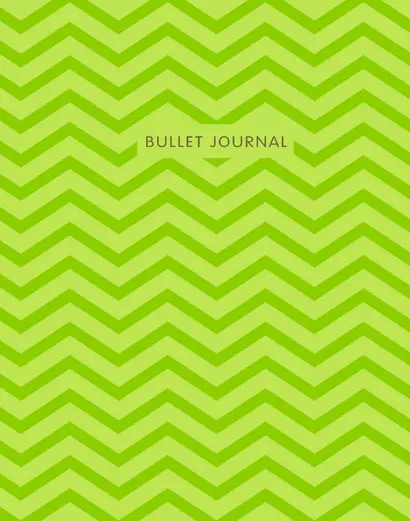 Книга для записей Bullet Journal, 60 листов, зеленая - фото 1