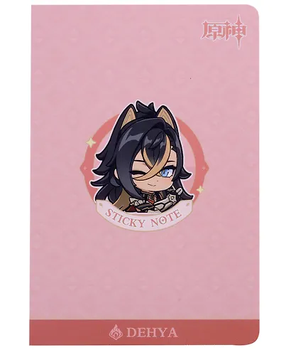 Блоки для записей, 4 штуки "Chibi Expression Dehya" диспенсер-книжка - фото 1