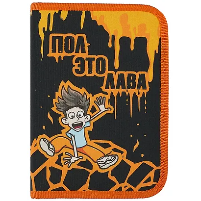 Пенал 1отд. "Влад А4" 200*140, молния, 2 откидн.планки, инд.уп. - фото 2