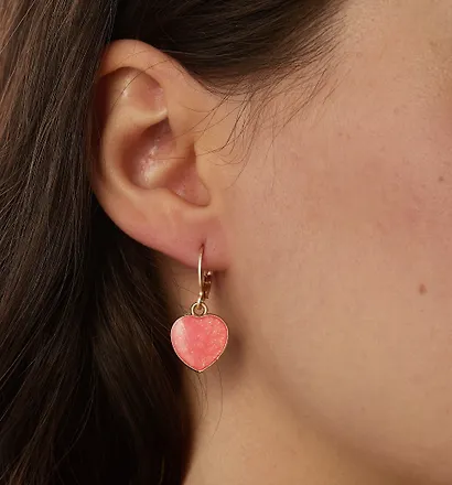 Набор сережек Yoi, "Звездочки и сердечки", 2,5 см, 3 штуки - фото 4