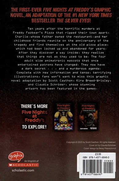 Five Nights at Freddys: The Silver Eyes. Graphic Novel - фото 2