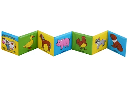 Домашние животные Простоквашино Книга-раскладушка для ванны - фото 2