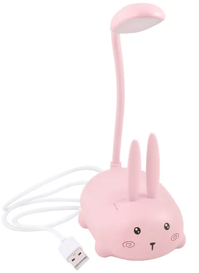 Настольная LED-лампа Зайчик (9х7х18см) (коробка) (12-09415-608) - фото 5