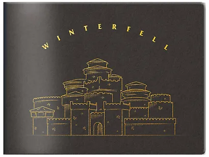 Кардхолдер в форме книжки «Игра Престолов. Винтерфелл» - фото 2