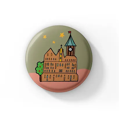 Значок Кафедральный собор (Калининград) (ZZS-01288) - фото 1