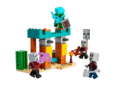 LEGO Minecraft: Сельский патруль в пустыне, 105 деталей (21267) - фото 2