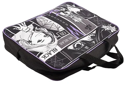 Папка-сумка А4 "Венсдей" полиэстер - фото 3