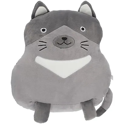 Мягкая игрушка Кот с пятнышком (серый) (40 см) (12-01009-8916) - фото 1