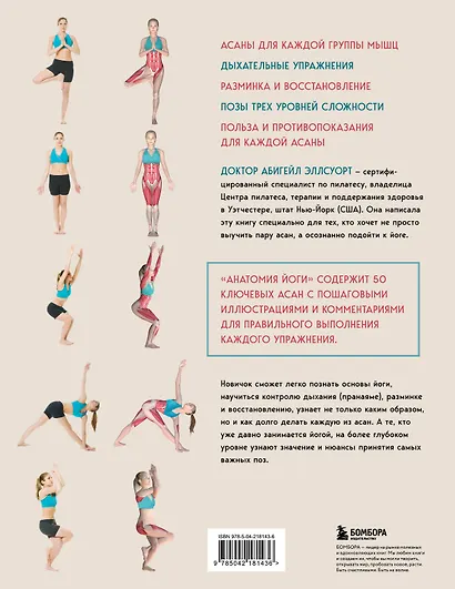 Анатомия йоги. 50 главных асан с анатомическими иллюстрациями, для начинающих и продвинутых - фото 2