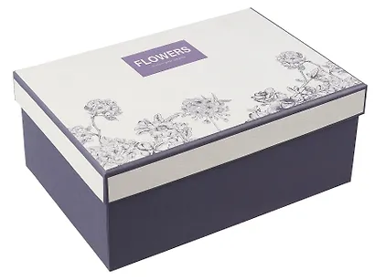 Коробка подарочная "Flowers" 23*16*9.5, жен., картон - фото 2