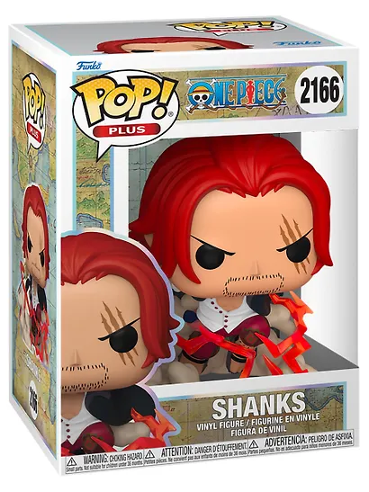 Фигурка FUNKO POP Plus: OP- Shanks (FNK90566) - фото 1