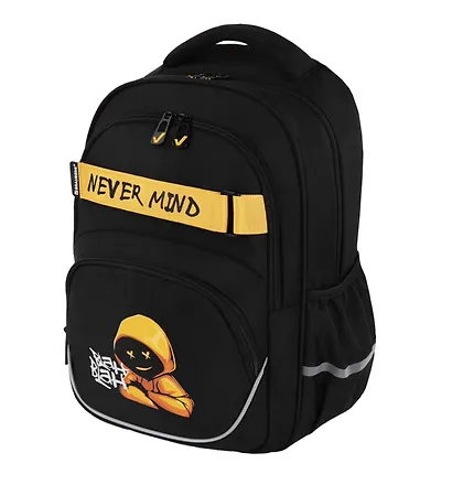 Рюкзак "Rebel" 2отд., 41*28*17см, 3 кармана, светящийся - фото 1