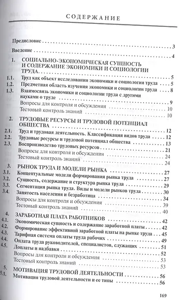 Экономика и социология труда. Учебное пособие - фото 2