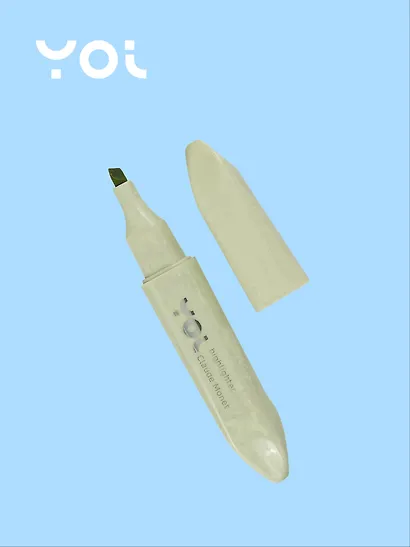 Текстовыделитель Yoi, Olive, пастельный мятный - фото 2