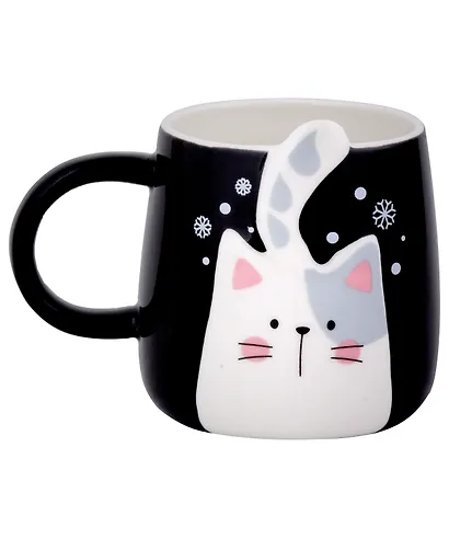 Кружка "Котик с хвостиком", керамика, 400 мл - фото 4