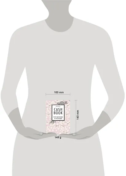 Полезный блокнот «CashBook. Мои доходы и расходы», сакура - фото 3